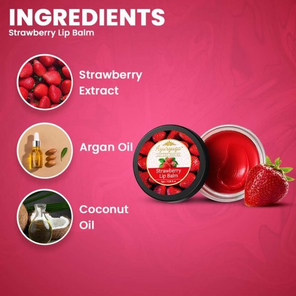 Ingredients Strawberry Lip Balm